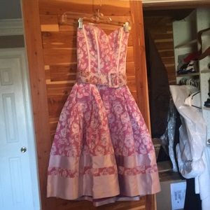 Floral Badgley Mischka Dress
